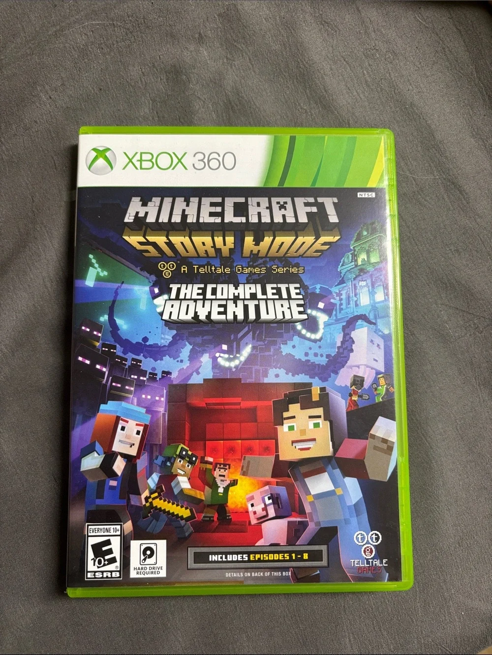 XBOX 360 Minecraft: Story Mode - The Complete Adventure (Green)